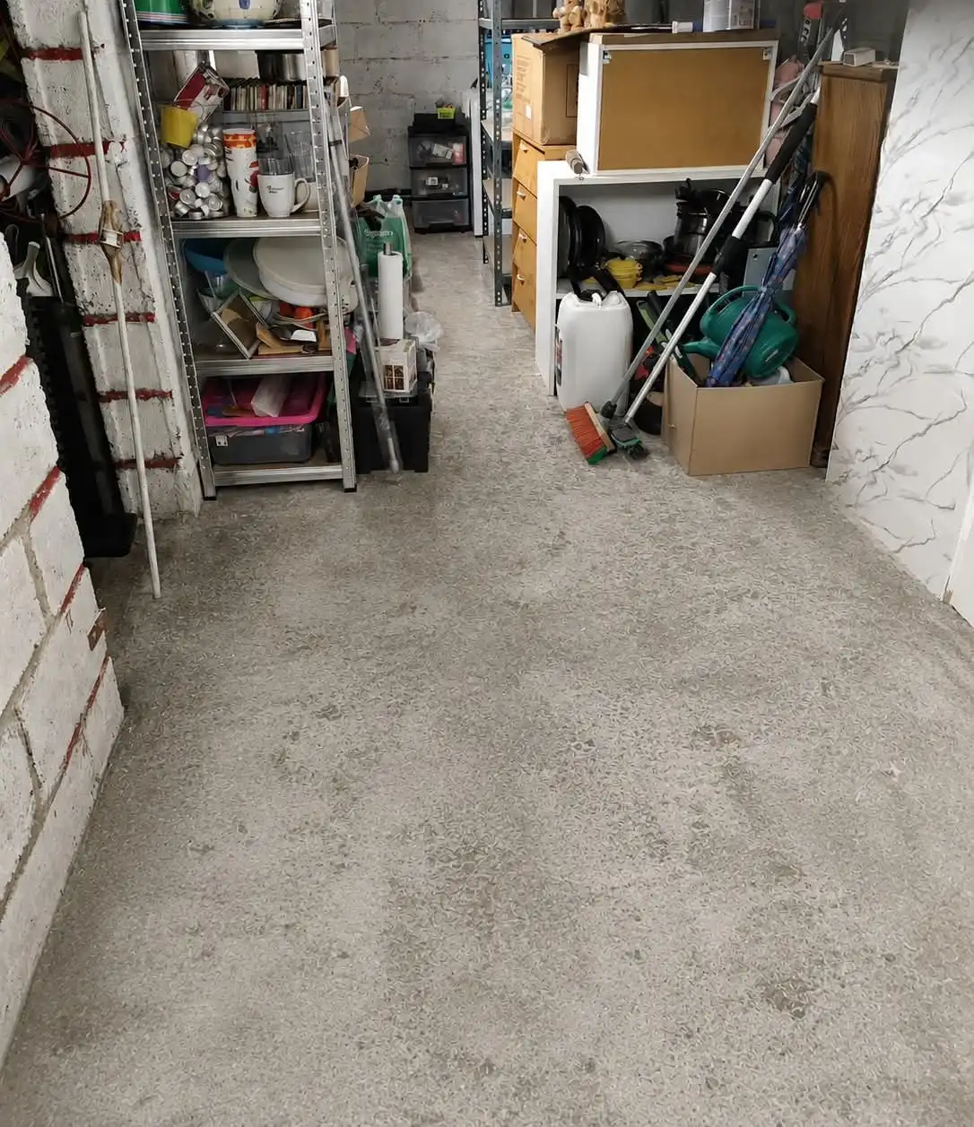 Sol avant la pose du carrelage par Multiservice Bauer
