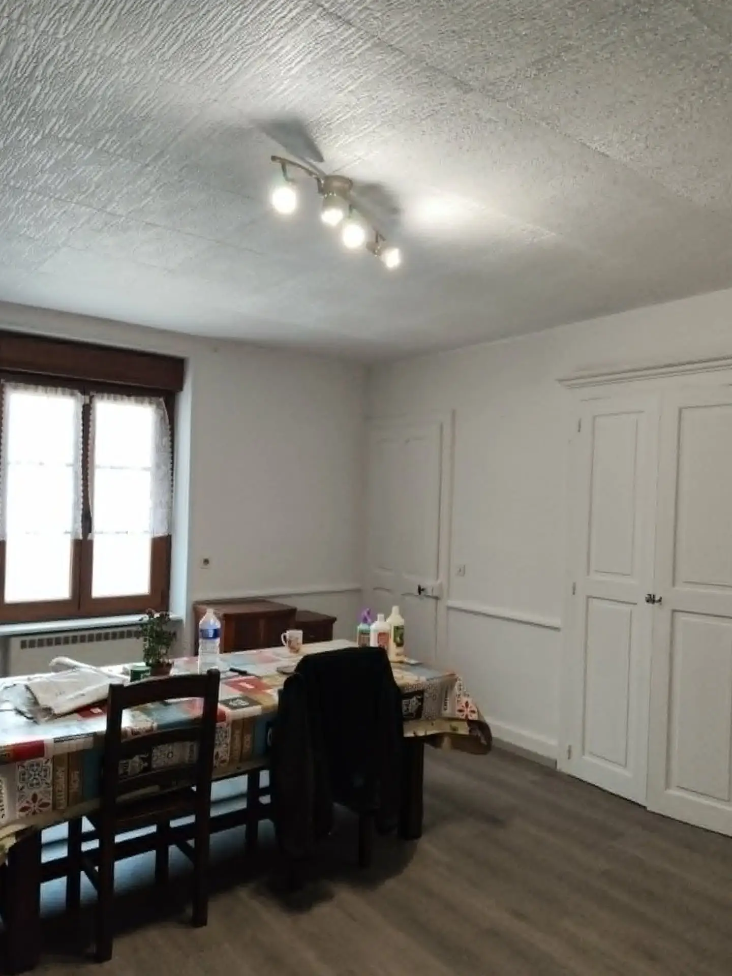 Plafond de la cuisine après rénovation