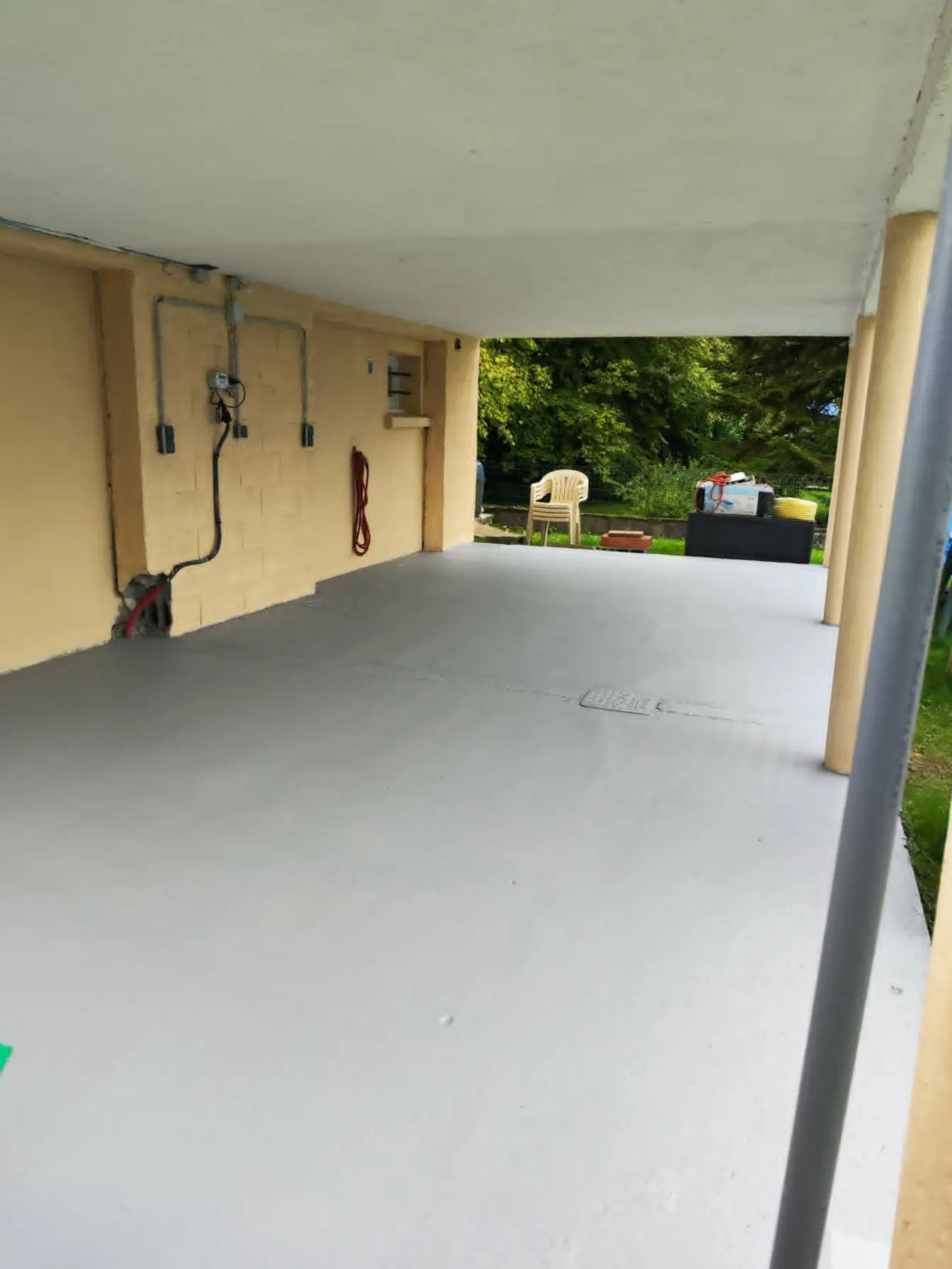 Extérieur de la propriété après rénovation