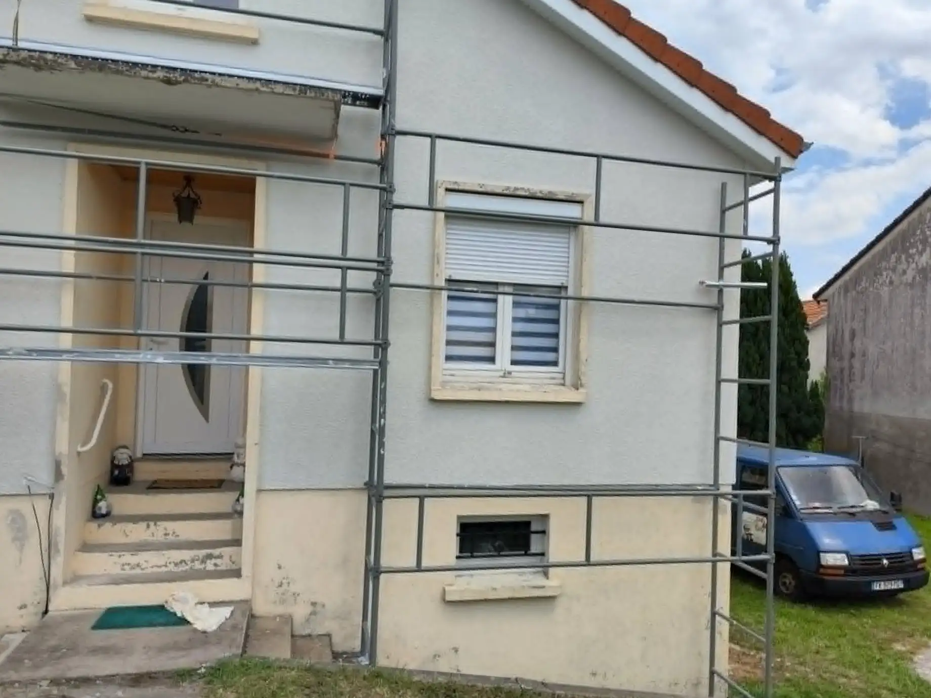 Façade avant travaux de peinture extérieure